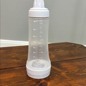 White Mixing Bottle